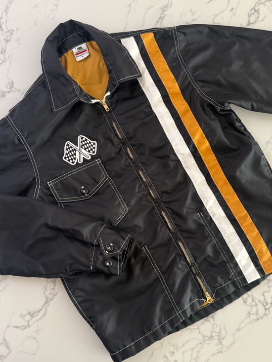 Birdwell Other - Birdwell Racing Jacket - Black / Bone / Gold - Size Small
